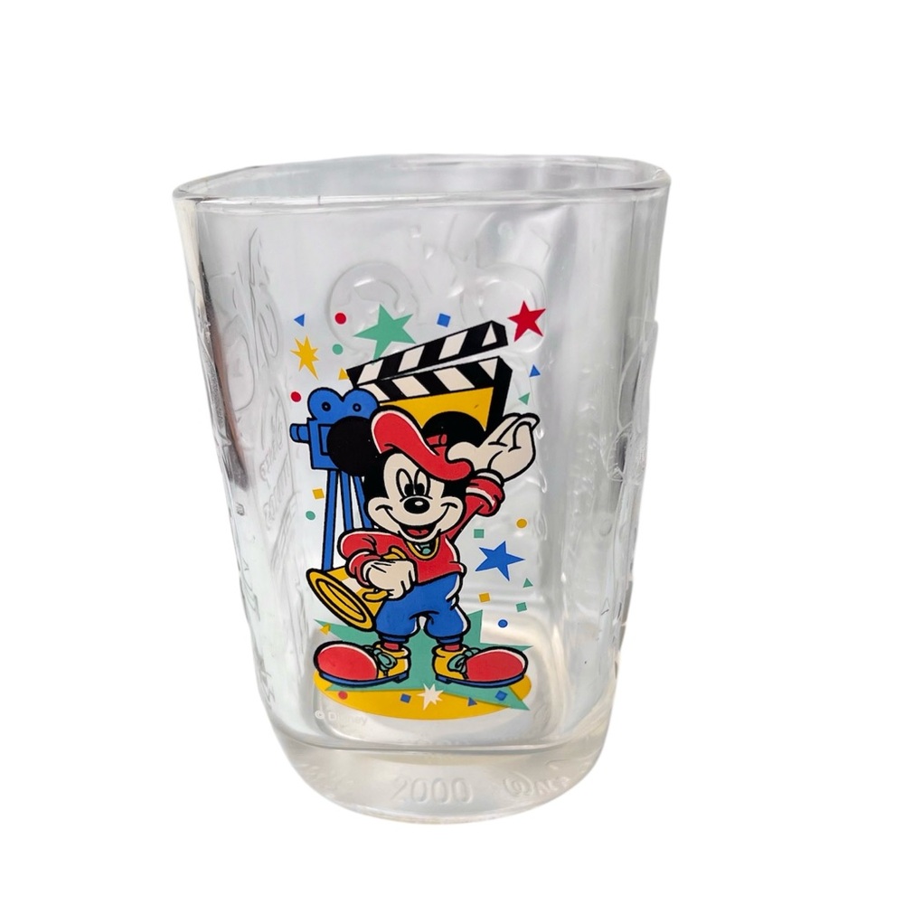 McDonald's Mickey Mouse Disney 2000 Epcot Hollywood Studios Animal Kingdom Glass